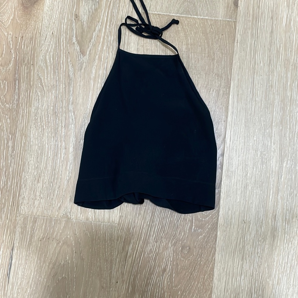 Sunday best open back halter top